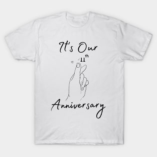 It's Our Eleventh Anniversary T-Shirt